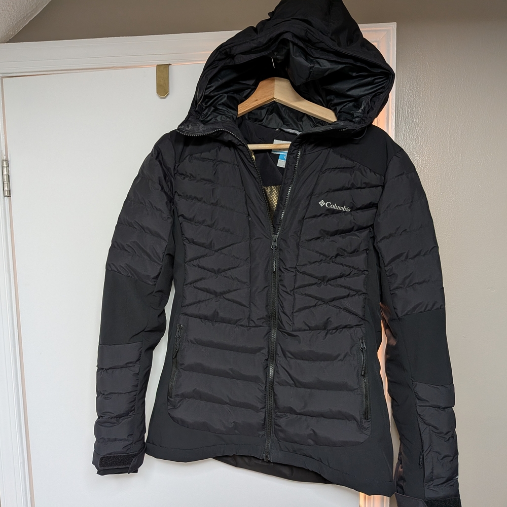 Columbia Women's Black Hooded Jacket